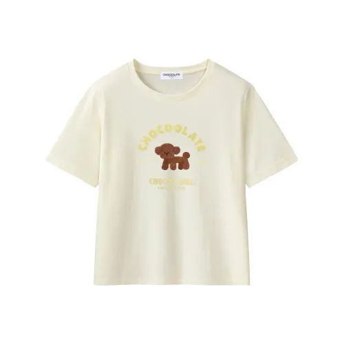 CHOCOOLATE Женские футболки с коротким рукавом
