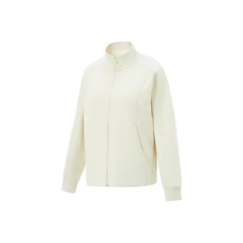 LINING Fitness Series Толстовка Женская Кремовая Желтая