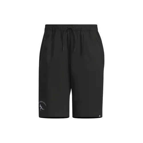 Adidas Мужские Повседневные Шорты Черные
