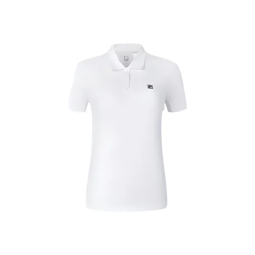 FILA Tennis 88 Поло Женские Нефритовый Белый