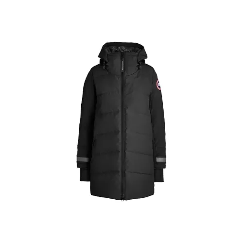 Canada Goose Пуховик Зимний Женский Черный