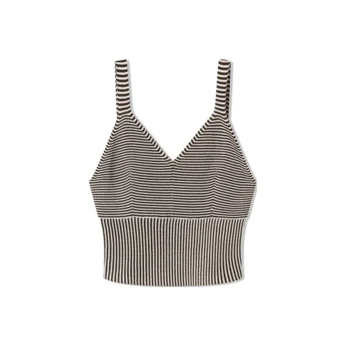 COVERINS Топ на бретелях Женский Кофейный