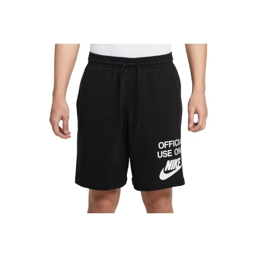 nike Club Повседневные шорты Мужские Черные 010