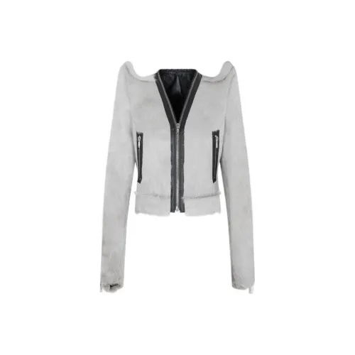 RICK OWENS Серые Женские Куртки