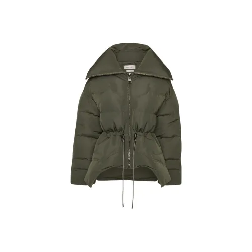 Alexander McQueen Хаки Женские Пуховики