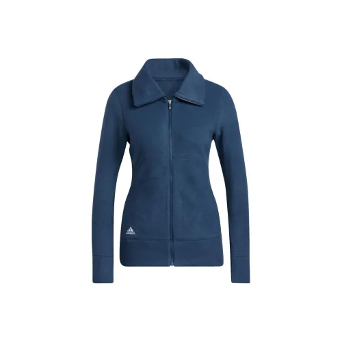 Adidas Куртка Женская Темно-Синяя