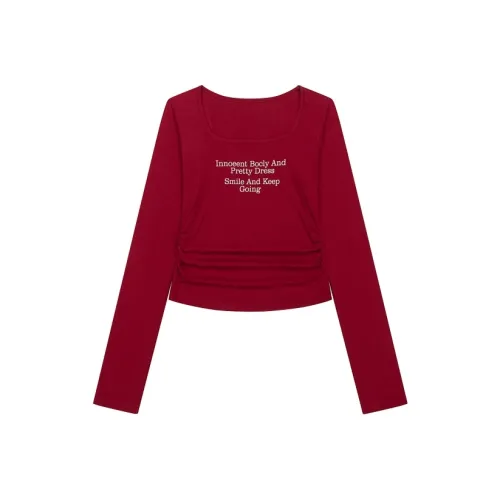 ZXZA Red Женские T-рубашки