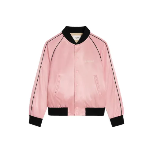 CELINE SS24 Куртки Пальто Женские Розовый