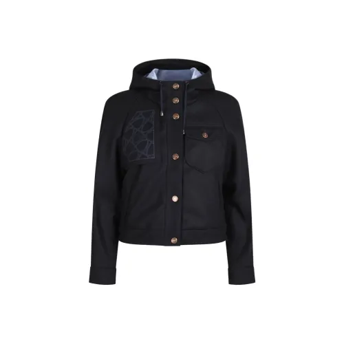 PHILIPPE MODEL Куртки и Пальто Женские Морской Синий