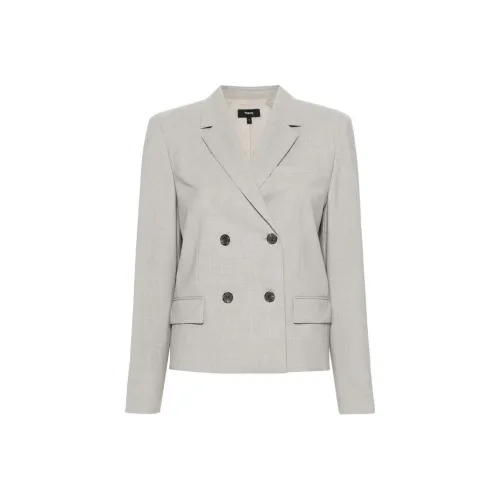 THEORY Куртки Пальто Женские Светло-Серый