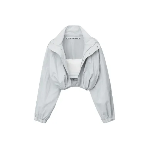 Alexander Wang Куртки и Пальто Женские Серый Синий