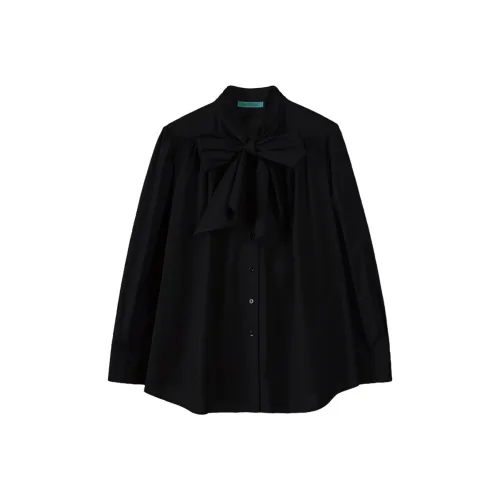 NancyCavally Черные Женские Рубашки