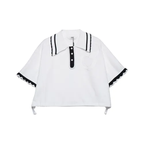 MUGUOGUOMU Т-рубашка с оборванным рукавом женская