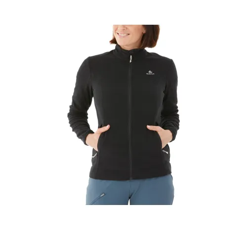 DECATHLON Флис Одежда Женская Черная