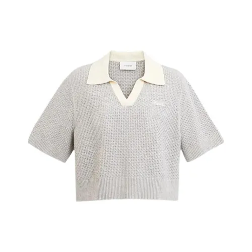 COACH SS24 Поло Женские Steam Цвет