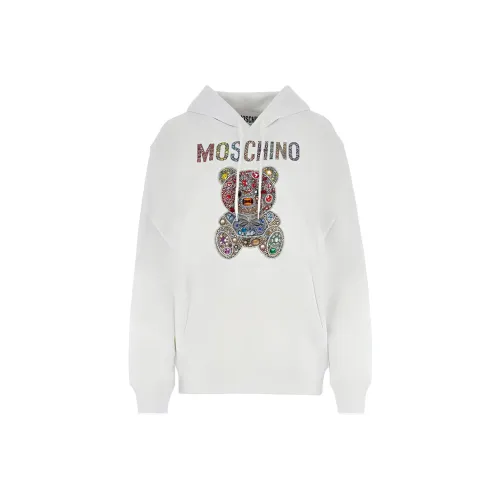 MOSCHINO Белый Женские Свитшоты