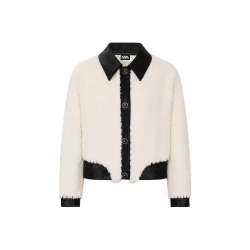 Karl Lagerfeld Куртки и Пальто Женские Белые