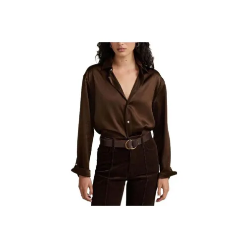 Polo Ralph Lauren Коричневые Женские Рубашки