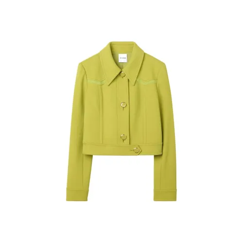 St. John SS24 Куртки Пальто Женские Светло-зеленый