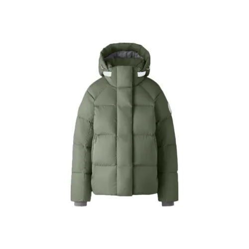 Canada Goose FW21 Пуховик Parka Пальто Зимний Женский Зеленый