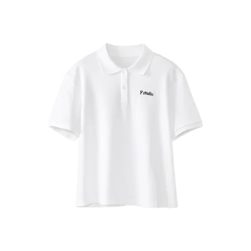Fstudio Поло Женское Белое