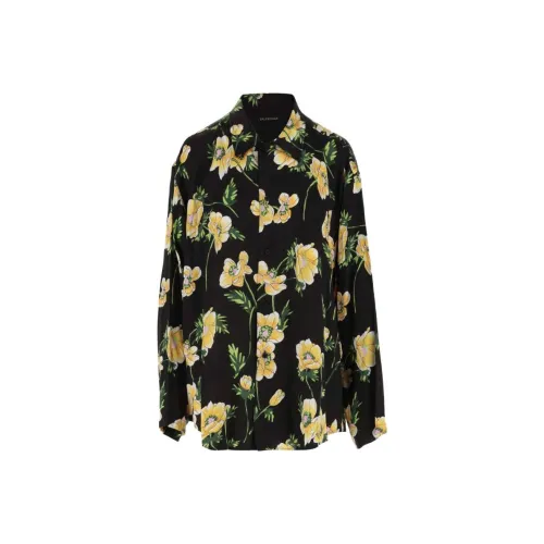 BALENCIAGA Черные Женские Рубашки