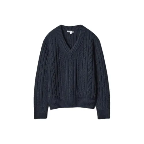 UNIQLO JWANDERSON Co Бренд Темно-синий Женские Трикотаж