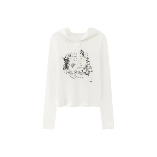 CHUU Длинный рукав Т-рубашка Женская