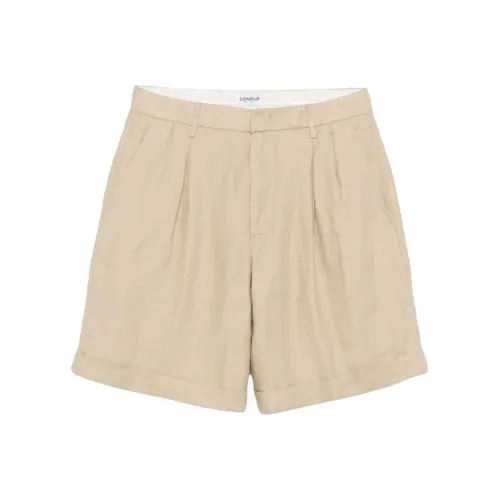 Dondup SS25 Повседневные шорты Мужские Светлый бежевый