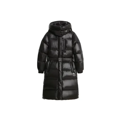 WOOLRICH Черные Женские Пуховики