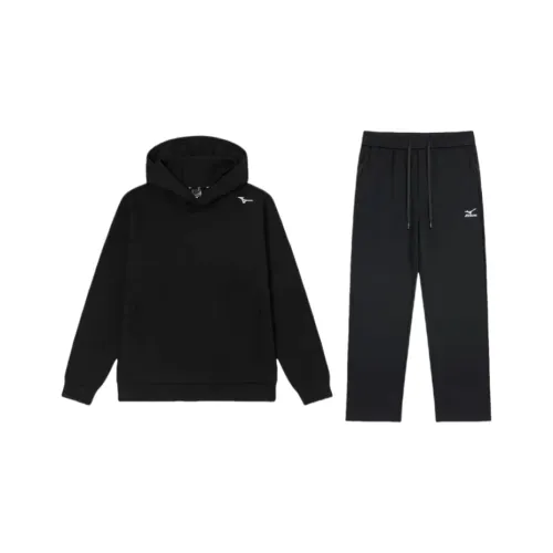 Mizuno ESSENTIAL Series Повседневная Спортивная Одежда Унисекс Черный