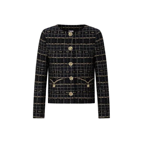 KARL LAGERFELD Куртки и Пальто Женские Черный Золото