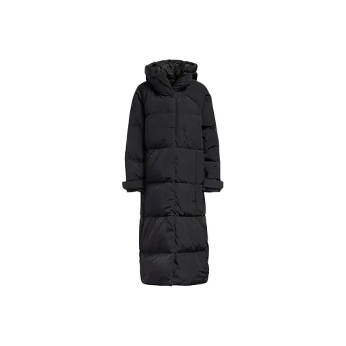 Adidas Пуховик Зимний Женский Черный