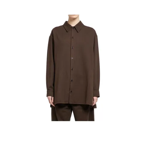 Lemaire Коричневые Женские Рубашки