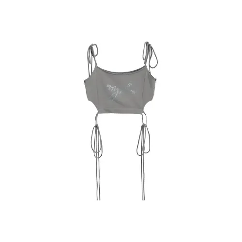 Metamorphosis Топ на бретелях Женский Темно-серый