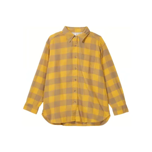 UNIQLO Светло-желтые Женские Рубашки