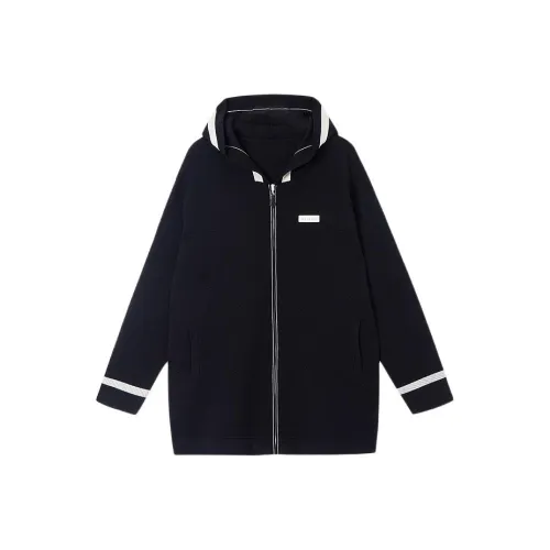 XII BASKET Куртки Пальто Женские Черный