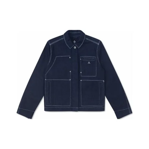 Конверс Indigo Chore Куртки и Пальто Женские Темно-синий