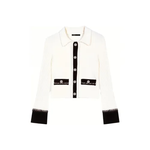 Maje Светло-янтарный Женский Трикотаж