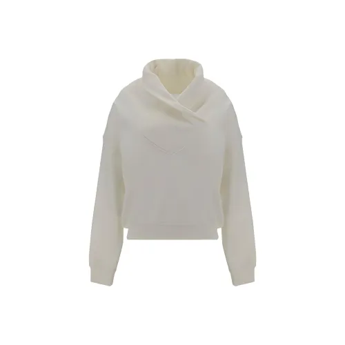 SAINT LAURENT Толстовка Женская Белая