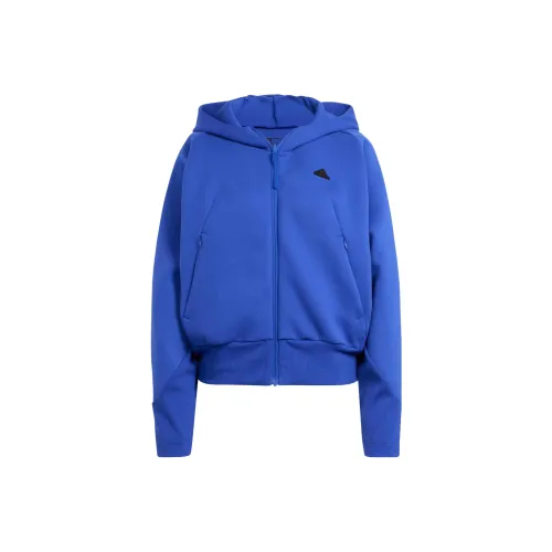 Adidas Z.N.E. Collection Z.N.E. Full Zip Hoodie Свитшот Женский Синий