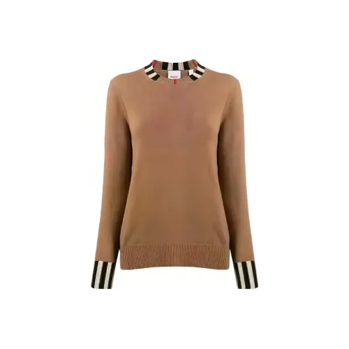 Burberry FW23 Трикотаж Женский Коричневый