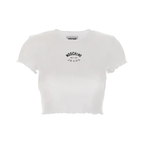 MOSCHINO Белые Женские Футболки