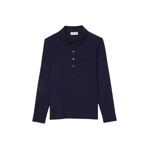 Поло LACOSTE Collaboration Женское Морской Синий