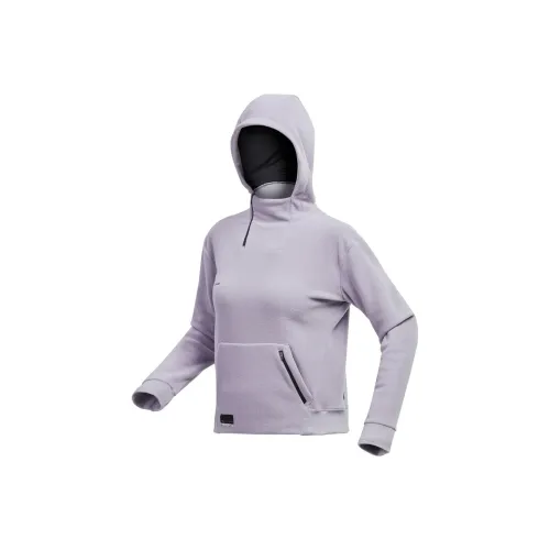 DECATHLON QUECHUA Флис Одежда Женская Фиолетовая