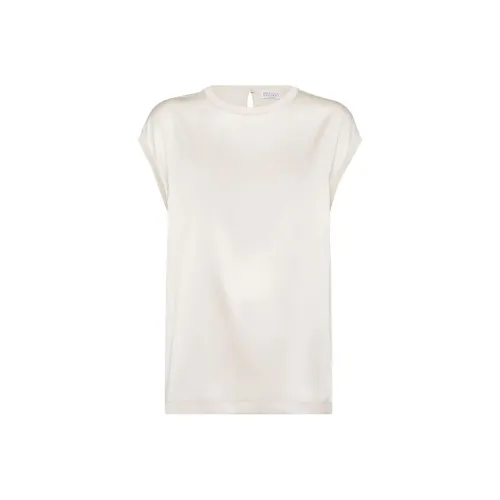 BRUNELLO CUCINELLI Рубашка Женская Светлый Бежевый