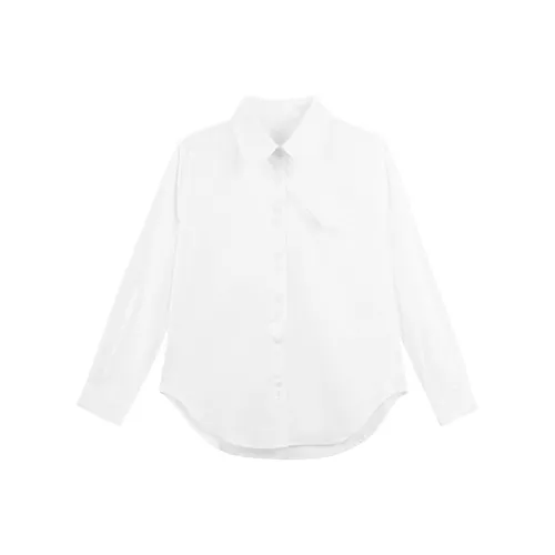 MIGU Белые Женские Рубашки