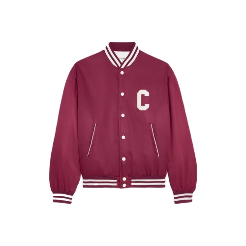 CELINE SS22 Куртки и Пальто Женские Бордовый Красный