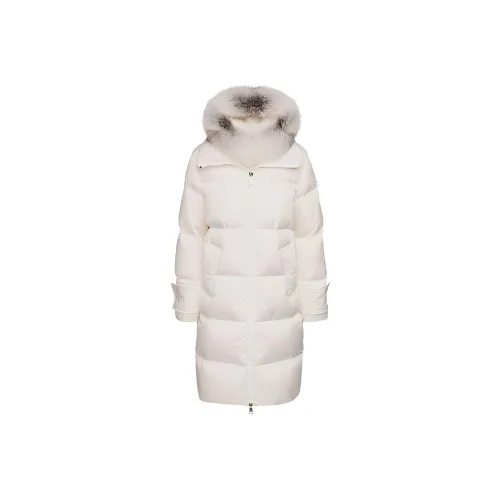Moncler Белые Женские Пуховики