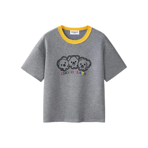 CHOCOOLATE Т-рубашка с рукавом-кафтан женская серая